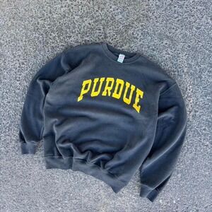 Vintage 90's Purdue University Soffe Sweats Crewneck Sweatshirt Size XL